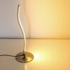 Leuchten Direkt Wave Bordslampa LED Färg i rostfritt stål, 1-ljuskällor