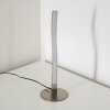 Leuchten Direkt Wave Bordslampa LED Färg i rostfritt stål, 1-ljuskällor