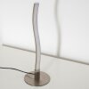Leuchten Direkt Wave Bordslampa LED Färg i rostfritt stål, 1-ljuskällor