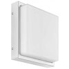 LCD Esslingen vägglampa utomhus, Vägglampa LED Rostfritt stål, 1-ljuskällor