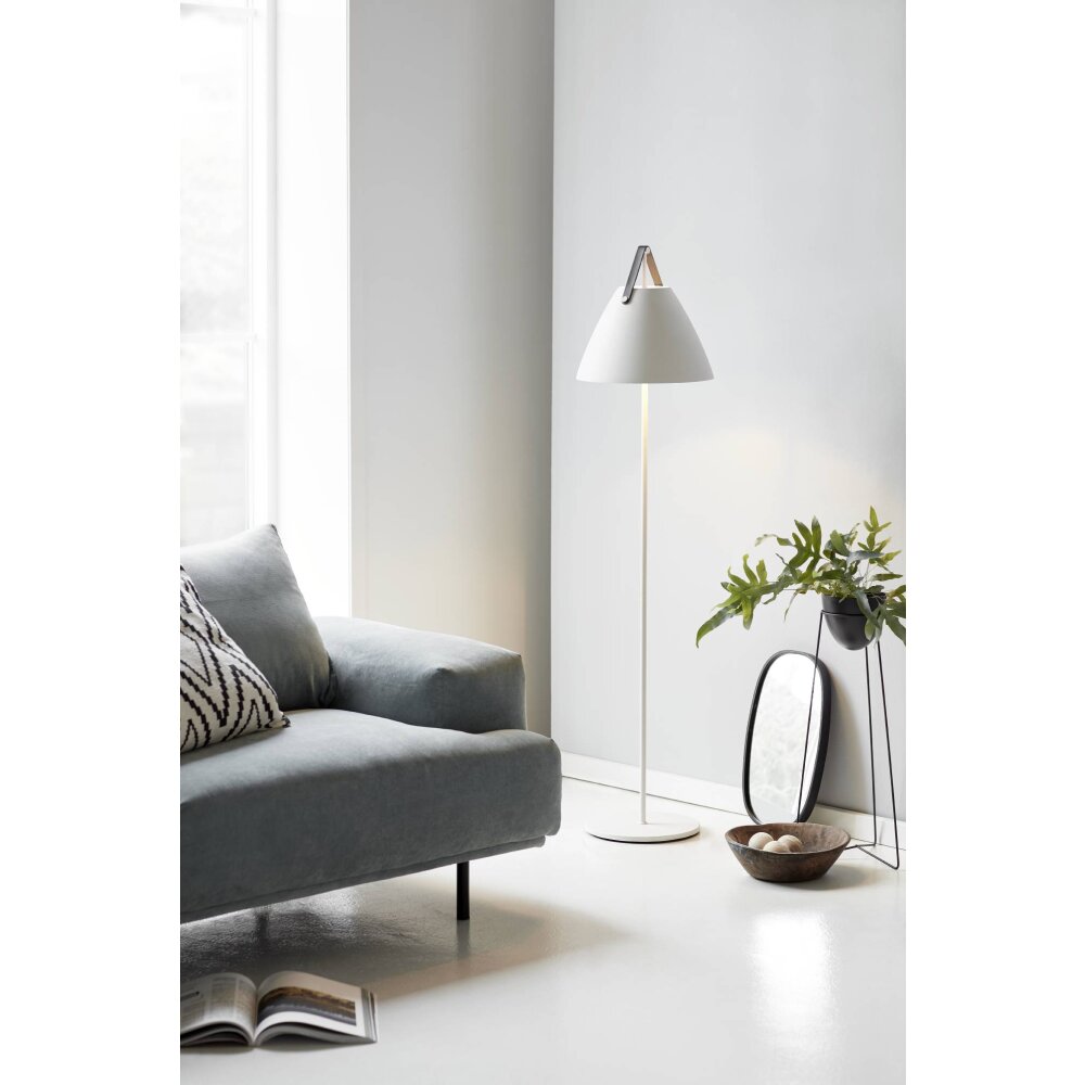 Design For The People by Nordlux STRAP Golvlampa Vit, 1-ljuskällor main product photo