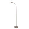 Steinhauer Mexlite Golvlampa, Golvlampa, Läslampa LED Färg i rostfritt stål, 1-ljuskällor