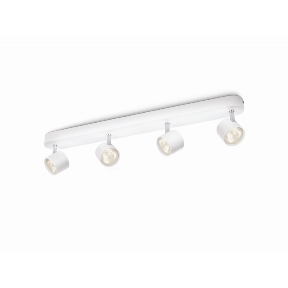 Philips Lampor STAR Taklampa, Takstrålkastare LED Vit, 4-ljuskällor main product photo