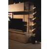 Lutec Lampor HELIX Golvlampa, Golvlampa Guld, Svart, 1-ljuskällor