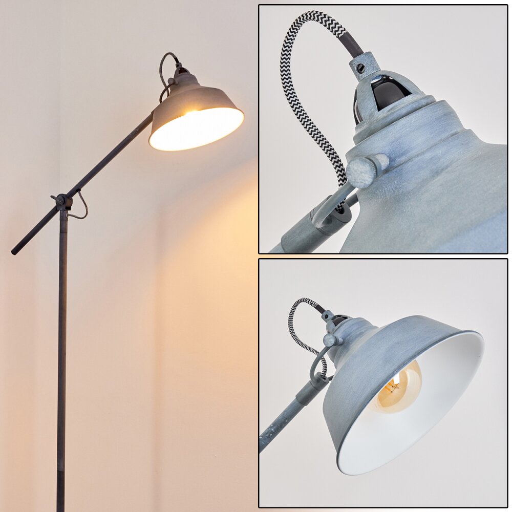 Luven Golvlampa, Läslampa Grått, 1-ljuskällor main product photo