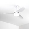 Doha Taklampa, Takfläkt med belysning LED Vit, 1-ljuskällor, Fjärrkontroll