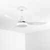 Doha Taklampa, Takfläkt med belysning LED Vit, 1-ljuskällor, Fjärrkontroll