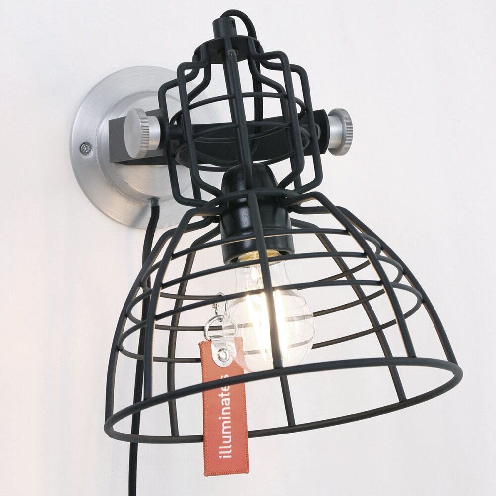 Steinhauer mini Vägglampa Svart, 1-ljuskällor main product photo