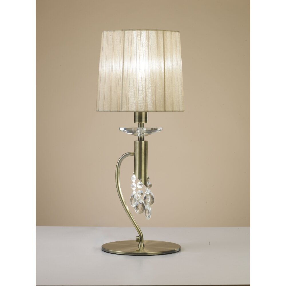 Mantra TIFFANY Bordslampa Brun, 1-ljuskällor main product photo