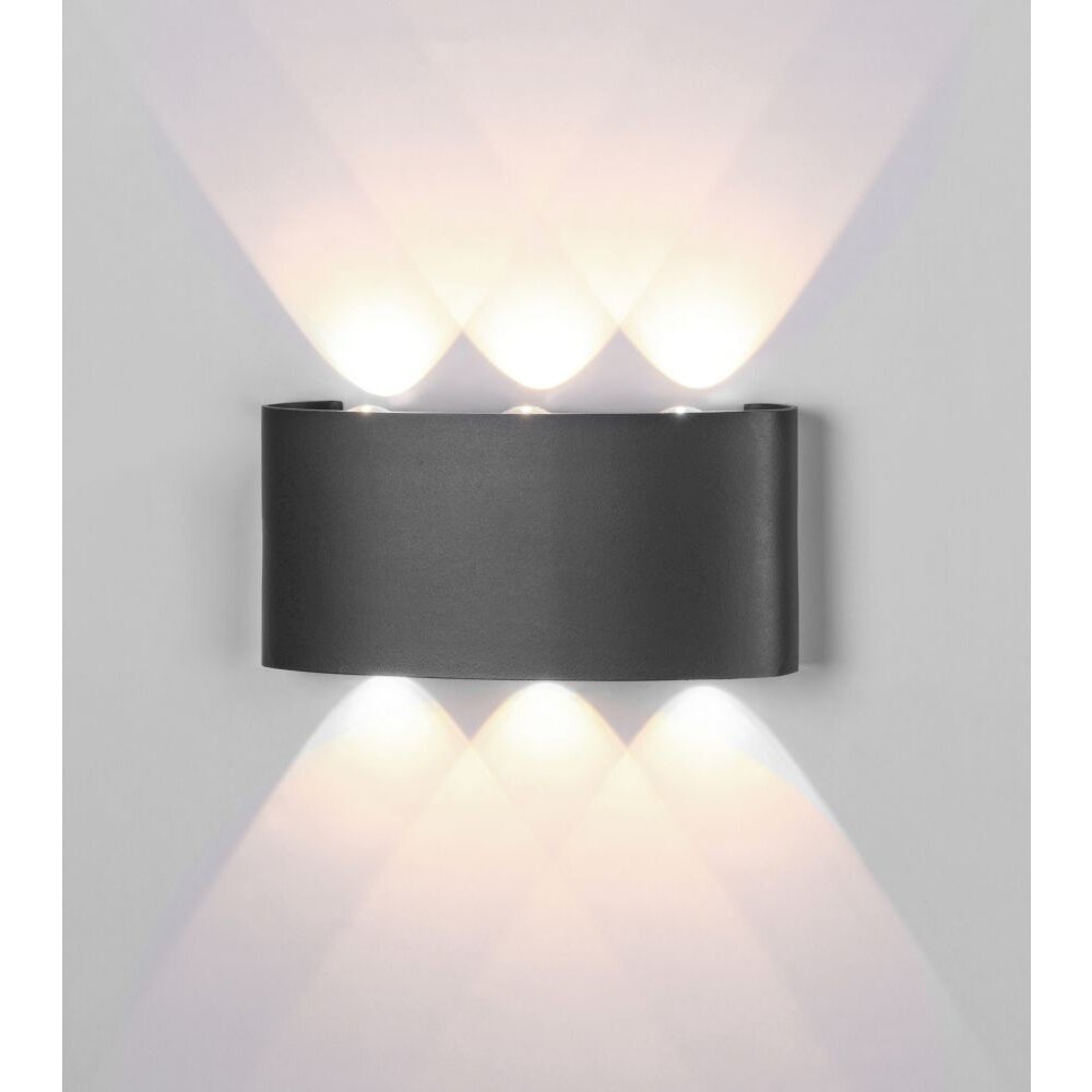 Mantra ARCS Vägglampa LED Grått, 1-ljuskällor main product photo