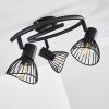 Holbol Taklampa, Takstrålkastare Svart, 3-ljuskällor Holbol Taklampa, Takstrålkastare Svart, 3-ljuskällor