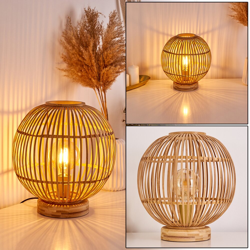 Geubus Bordslampa ljusbrun, 1-ljuskällor main product photo