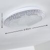 Litto Taklampa LED Vit, 1-ljuskällor, Fjärrkontroll