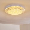 Litto Taklampa LED Vit, 1-ljuskällor, Fjärrkontroll