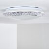 Litto Taklampa LED Vit, 1-ljuskällor, Fjärrkontroll