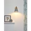 Lucide POSSIO Vägglampa Grått, 1-ljuskällor