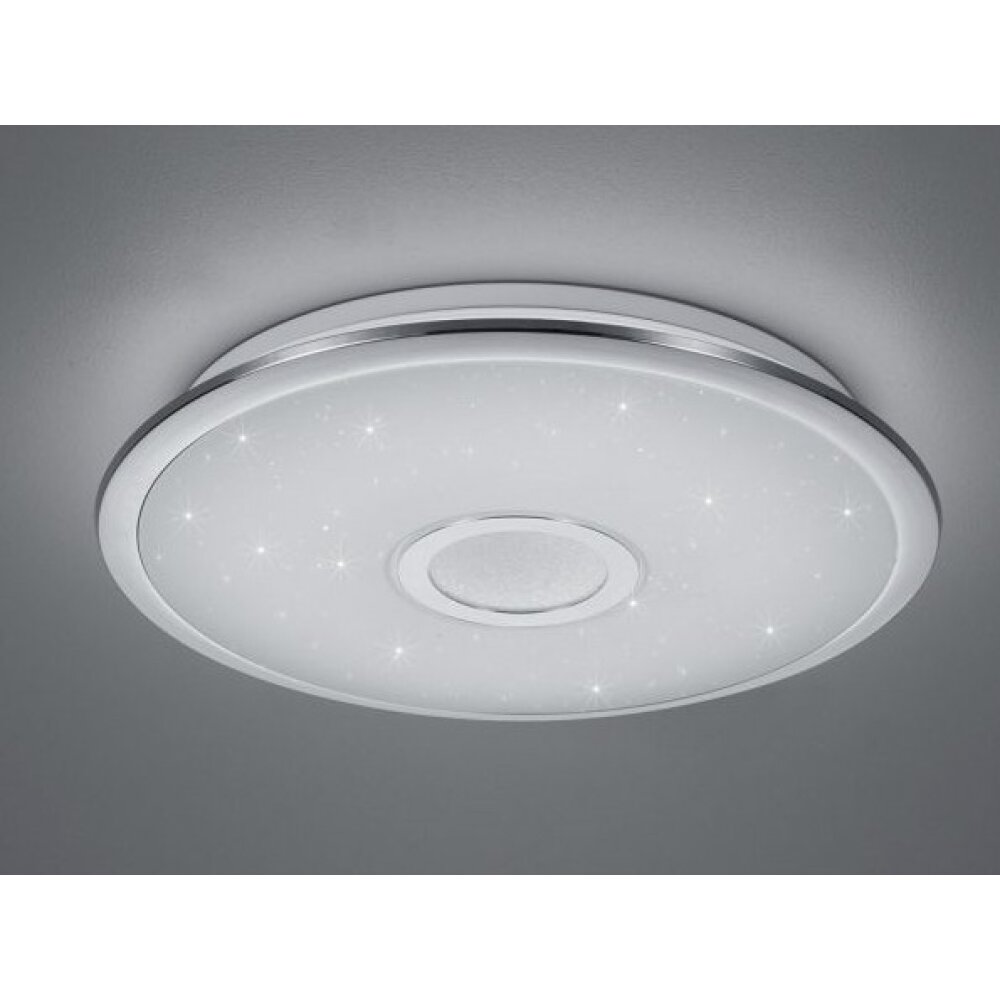 Trio Lampor OSAKA Taklampa LED Krom, 1-ljuskällor, Fjärrkontroll main product photo
