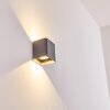 Vikom Vägglampa LED Antracit, 2-ljuskällor