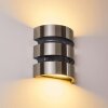 Kolding Vägglampa LED Rostfritt stål, Svart, 2-ljuskällor
