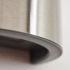 Kolding vägglampa utomhus, Vägglampa LED Rostfritt stål, Svart, 2-ljuskällor