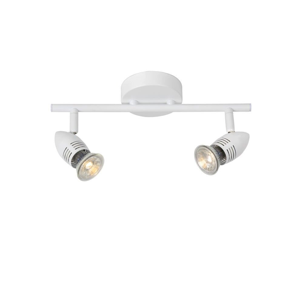 Lucide CARO Taklampa, Takstrålkastare Vit, 2-ljuskällor main product photo
