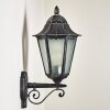Lignac vägglampa utomhus, Vägglampa Svart, Silver, 1-ljuskällor