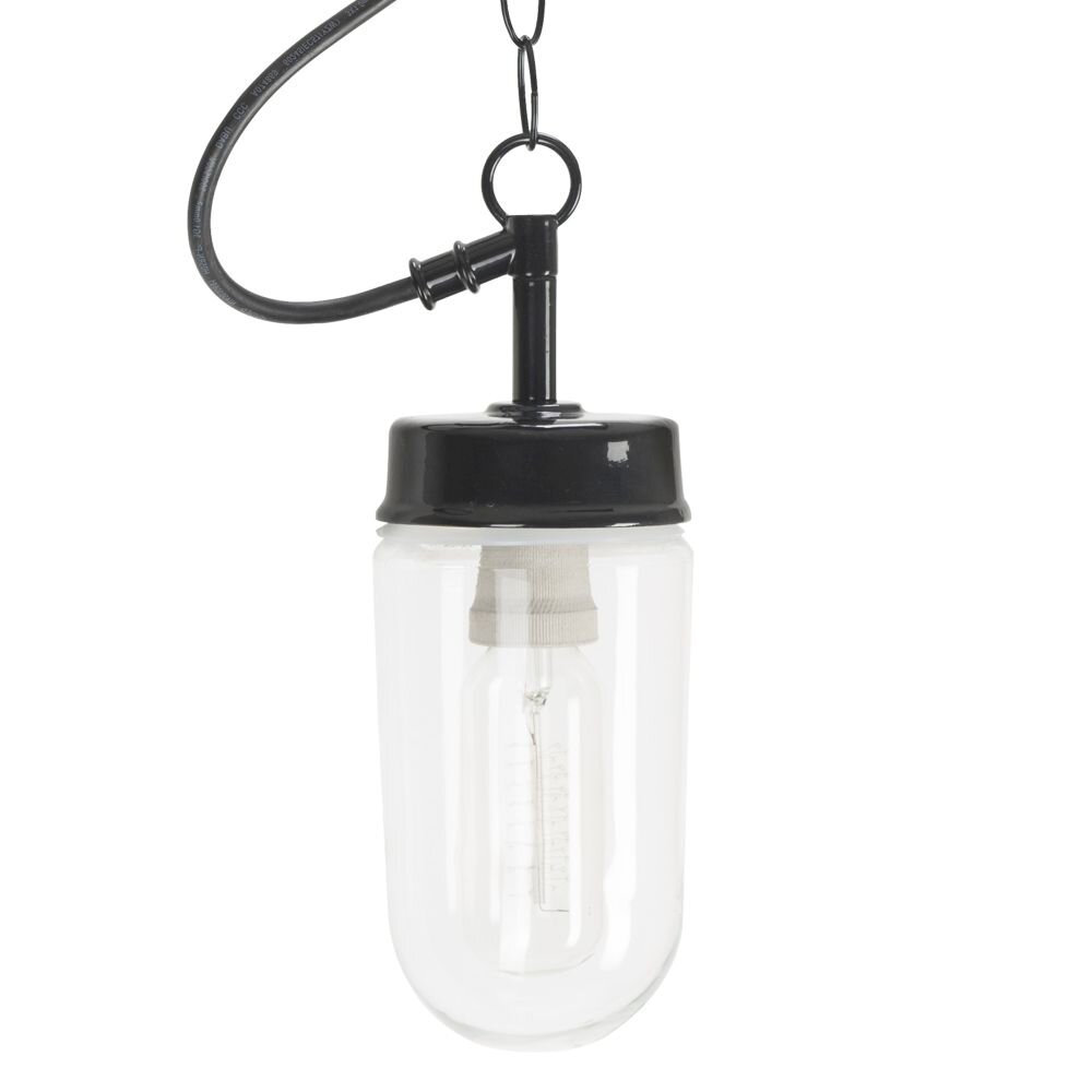 KS Erlichting Genio Pendellampa Svart, 1-ljuskällor main product photo