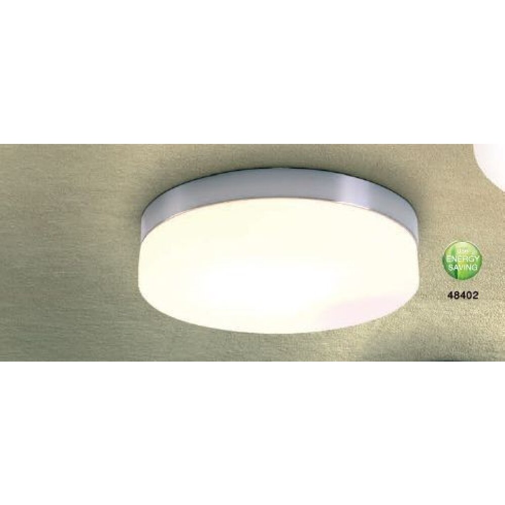 Globo OPAL Taklampa Rostfritt stål, Nickel matt, Vit, 2-ljuskällor main product photo