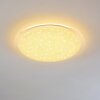 Oranki Taklampa LED Vit, 1-ljuskällor, Fjärrkontroll