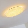 Oranki Taklampa LED Vit, 1-ljuskällor, Fjärrkontroll