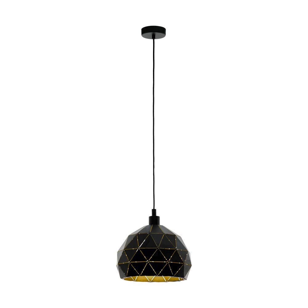 Eglo ROCCAFORTE Pendellampa Guld, Svart, 1-ljuskällor main product photo