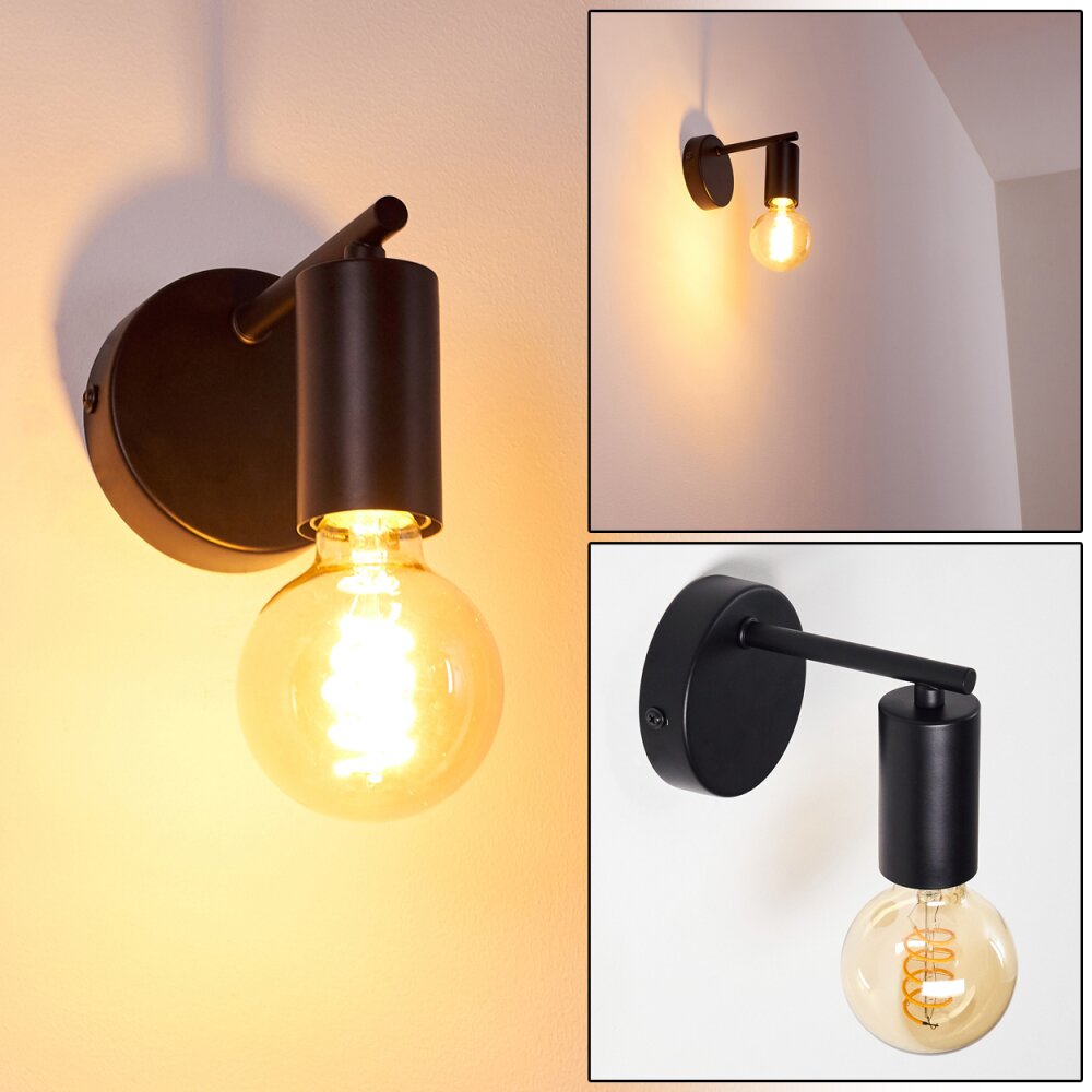 Pamunkey Vägglampa Svart, 1-ljuskällor main product photo