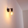 Pamunkey Vägglampa Svart, 1-ljuskällor
