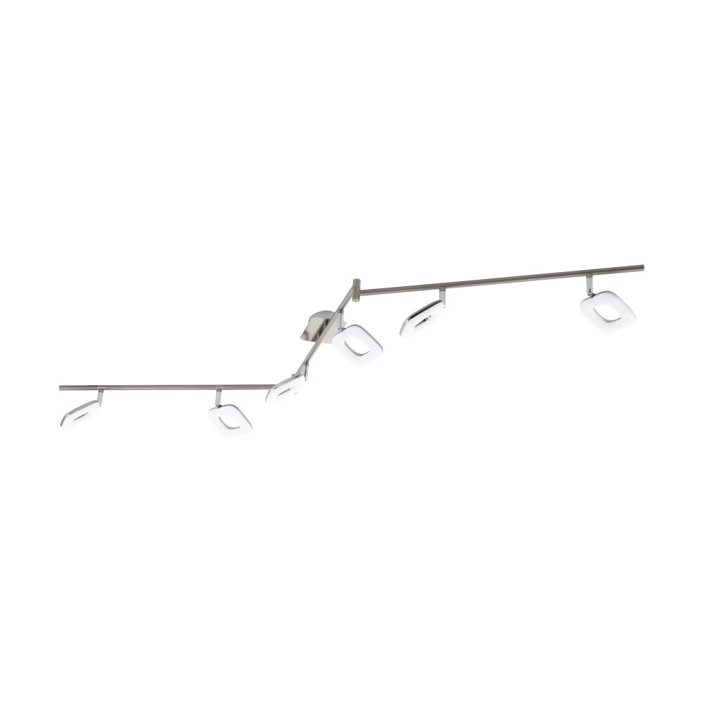 Eglo LITAGO Taklampa, Takstrålkastare LED Nickel matt, 6-ljuskällor main product photo