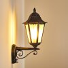 Lignac vägglampa utomhus, Vägglampa Svart, Silver, 1-ljuskällor
