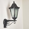 Lignac vägglampa utomhus, Vägglampa Svart, Silver, 1-ljuskällor