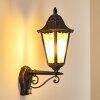 Lignac vägglampa utomhus, Vägglampa Svart, Silver, 1-ljuskällor