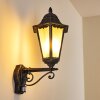 Lignac vägglampa utomhus, Vägglampa Svart, Silver, 1-ljuskällor