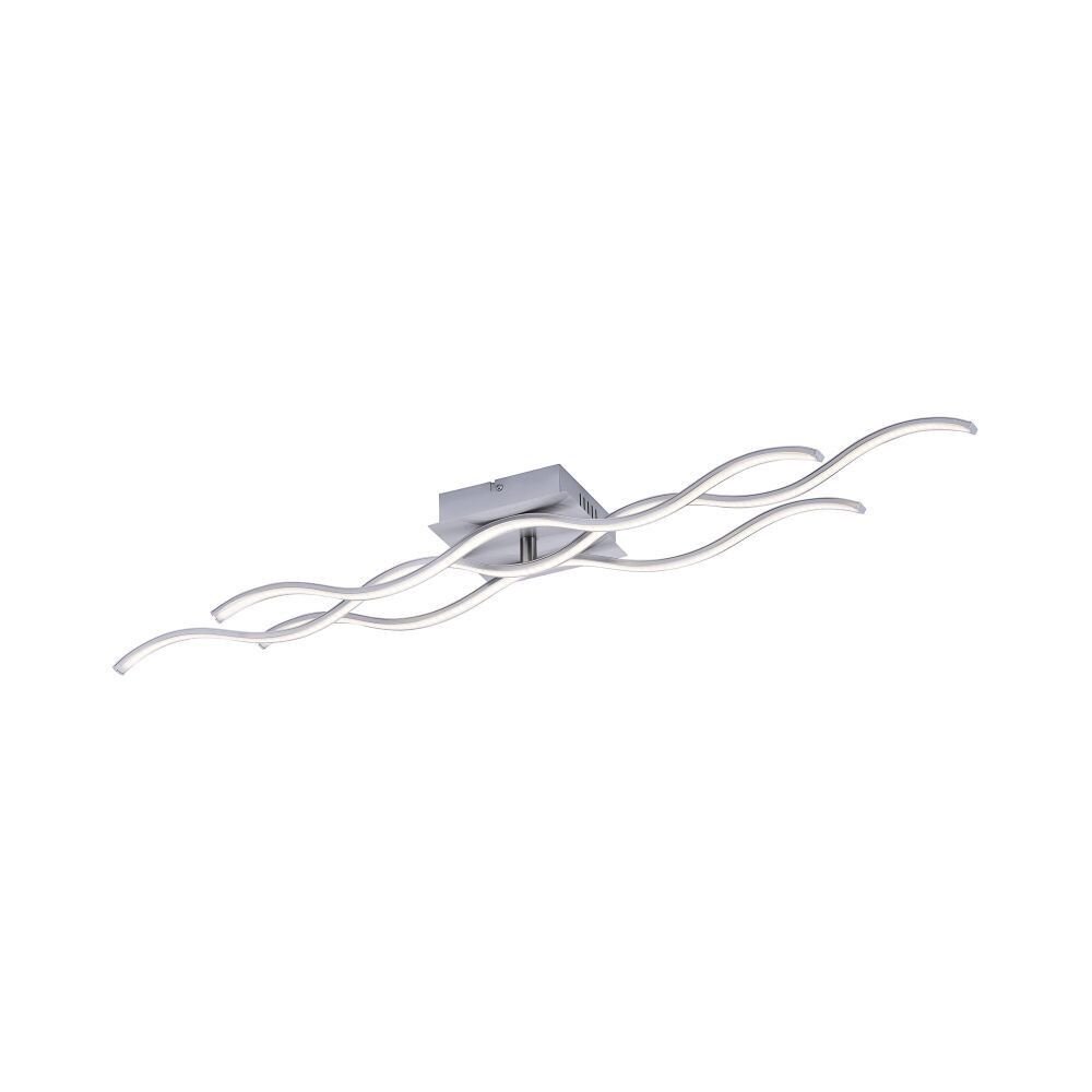 Leuchten Direkt Wave Taklampa LED Nickel matt, 1-ljuskällor main product photo