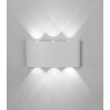Mantra ARCS vägglampa utomhus, Vägglampa LED Vit, 1-ljuskällor