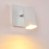 Zuoz Vägglampa, Väggspotlight Vit, 1-ljuskällor