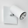 Zuoz Vägglampa, Väggspotlight Vit, 1-ljuskällor