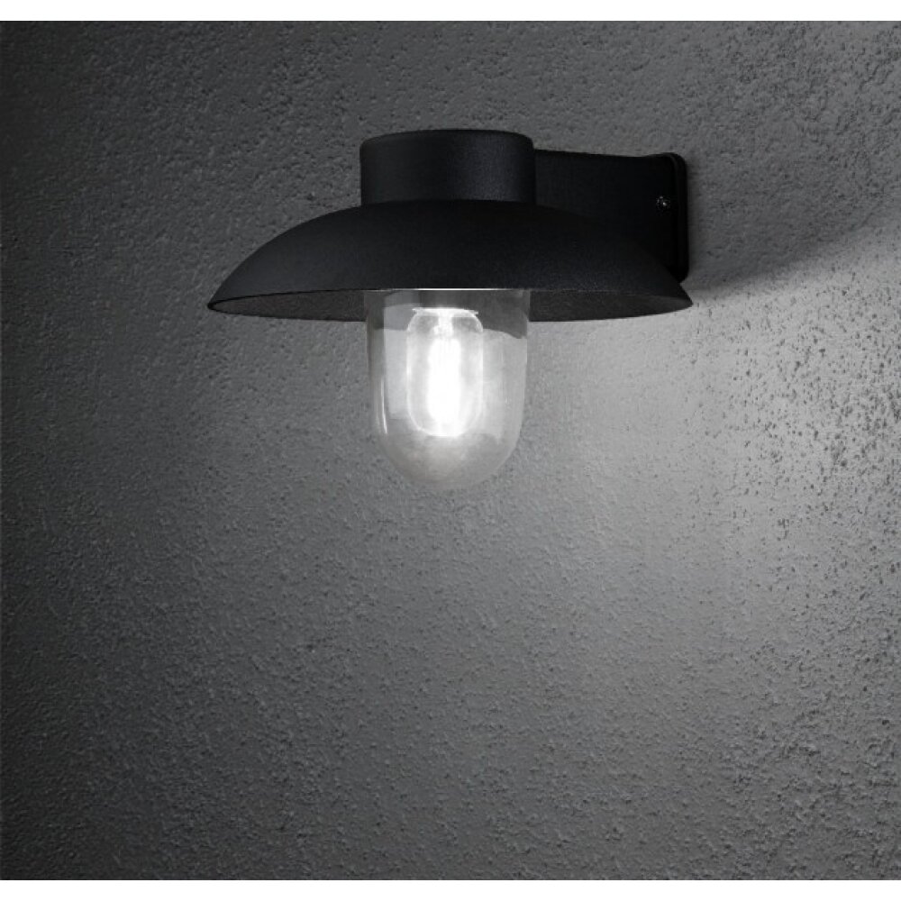 Konstsmide Lampor Mani Vägglampa Svart, 1-ljuskällor main product photo
