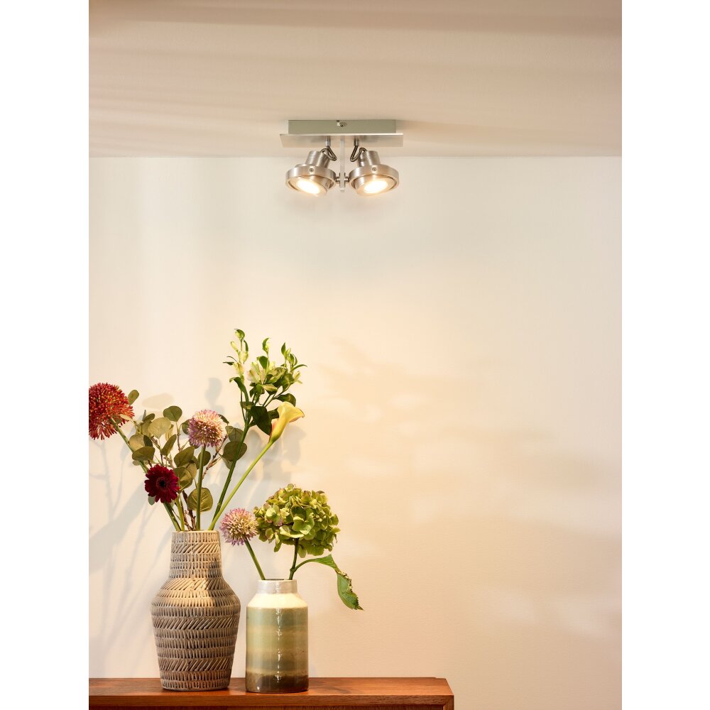 Lucide LANDA Taklampa, Takstrålkastare LED Krom, 2-ljuskällor main product photo