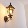 Hongkong Vägglampa Svart, 1-ljuskällor