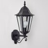 Hongkong vägglampa utomhus, Vägglampa Svart, 1-ljuskällor