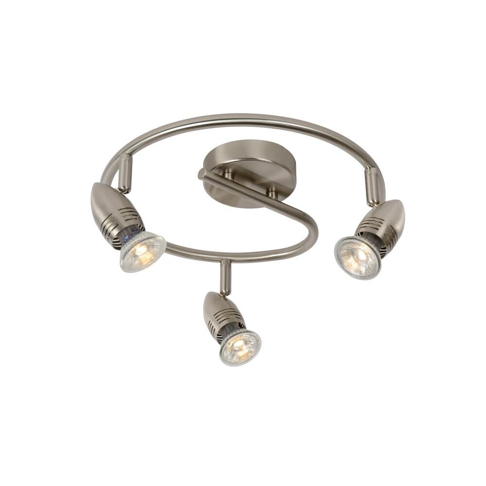 Lucide CARO Taklampa, Takstrålkastare Krom, 3-ljuskällor main product photo