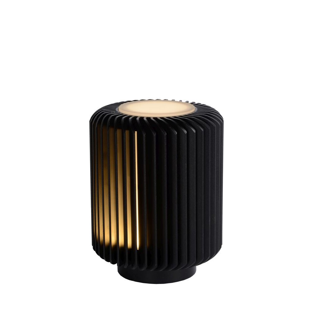 Lucide TURBIN Bordslampa LED Svart, 1-ljuskällor main product photo