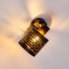 Bathinda Vägglampa Svart, 1-ljuskällor