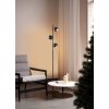 Trio Lampor DAKOTA Golvlampa Svart, 3-ljuskällor